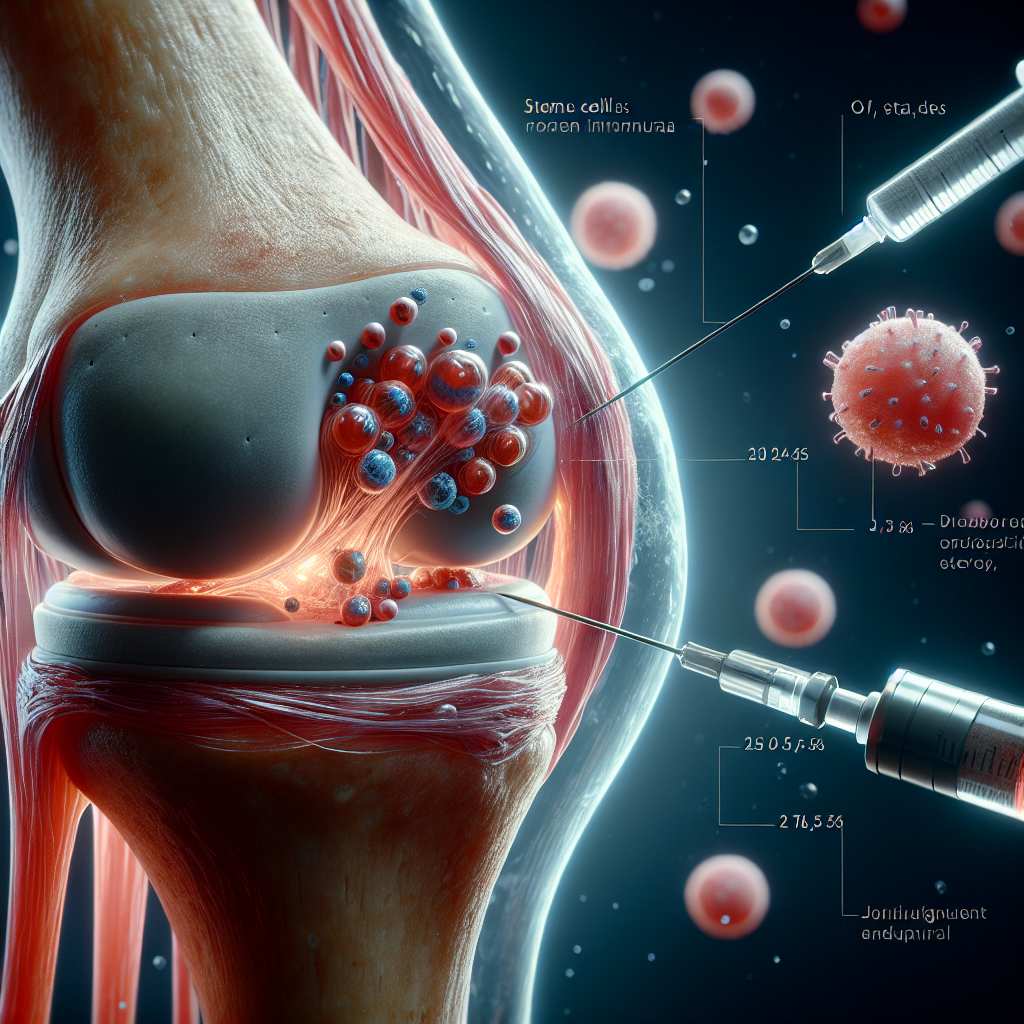 Stem cell therapy for knees